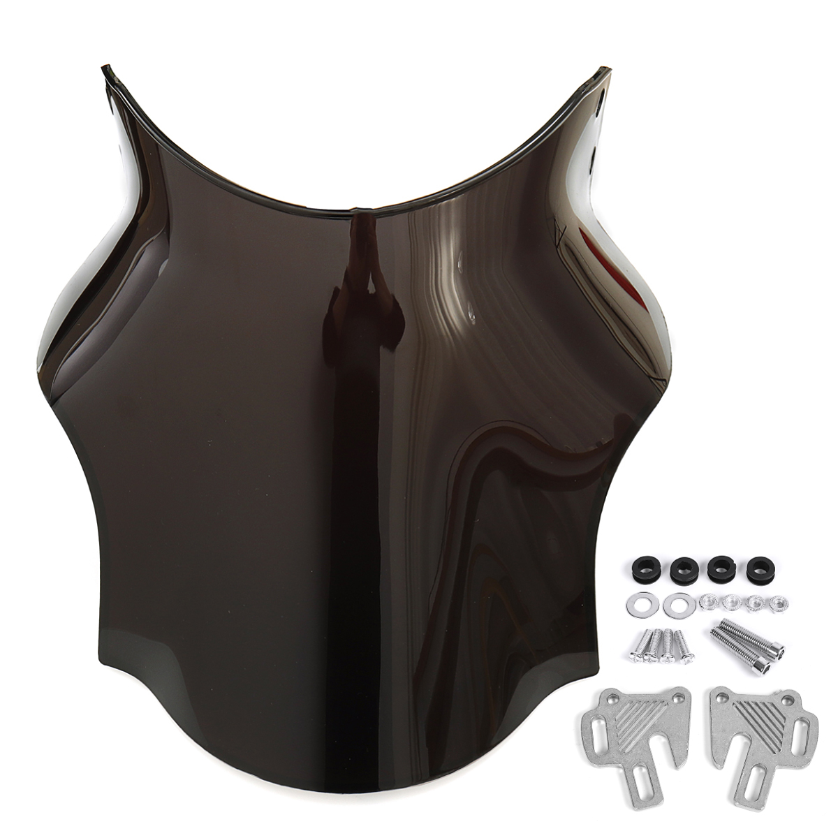 Motorcycle-ABS-Black-Windshield-Windscreen-For-Honda-CB400-Super-Four-CB400SF-1472575