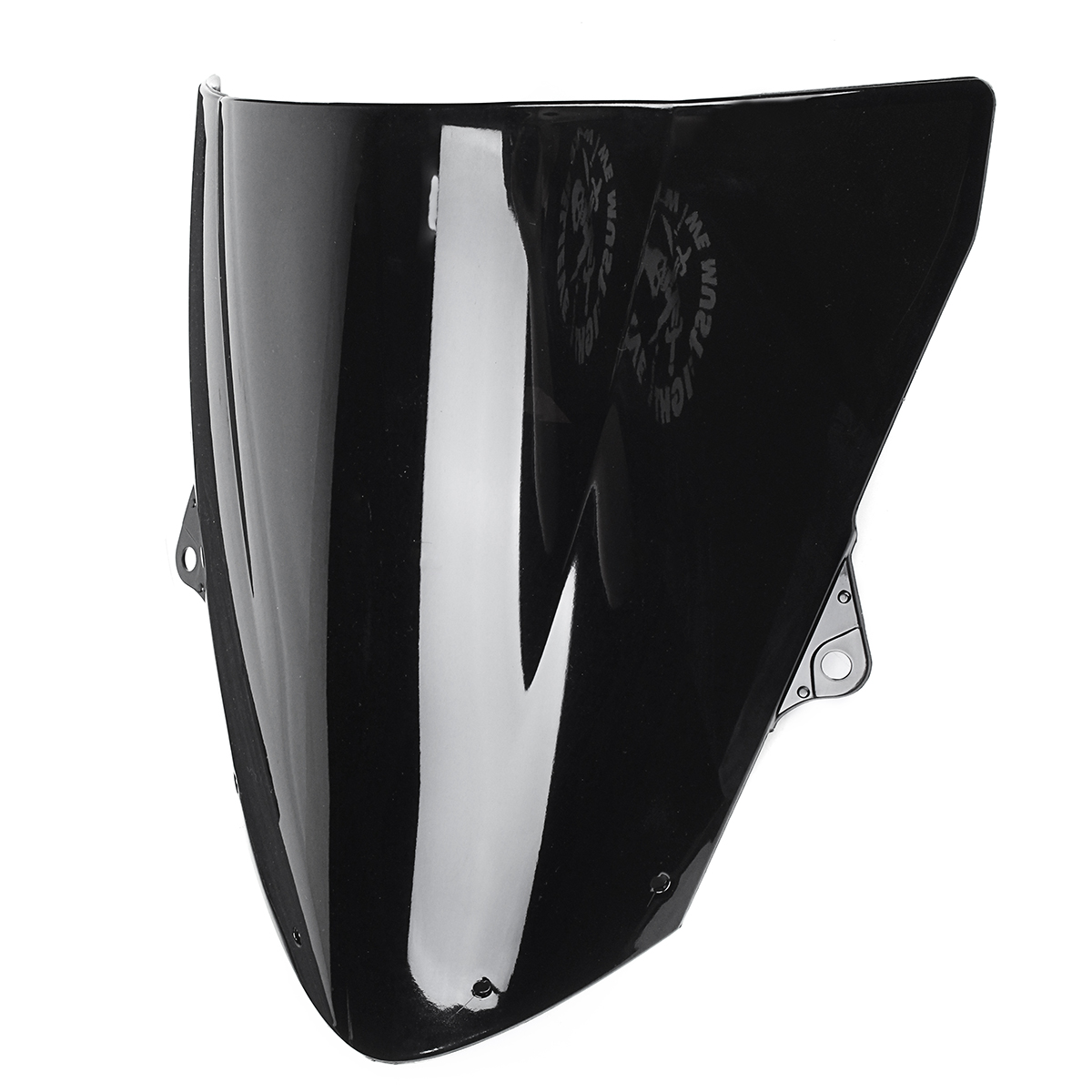 Motorcycle-Black-Windshield-WindScreen-For-Kawasaki-ZX6R-09-14-ZX10R-08-10-1318016