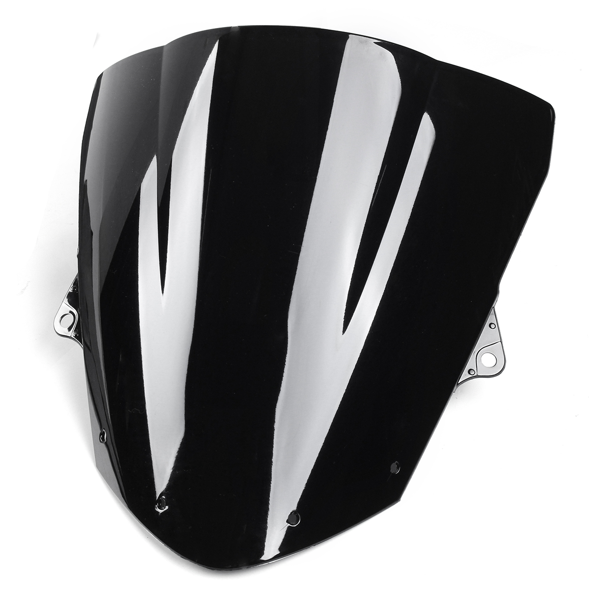 Motorcycle-Black-Windshield-WindScreen-For-Kawasaki-ZX6R-09-14-ZX10R-08-10-1318016