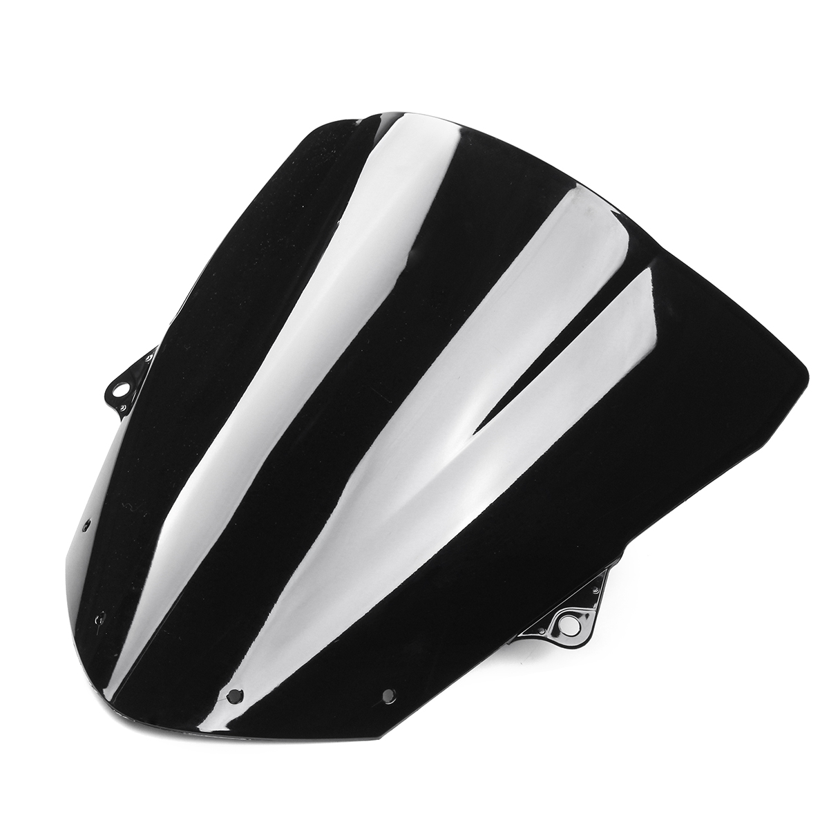 Motorcycle-Black-Windshield-WindScreen-For-Kawasaki-ZX6R-09-14-ZX10R-08-10-1318016