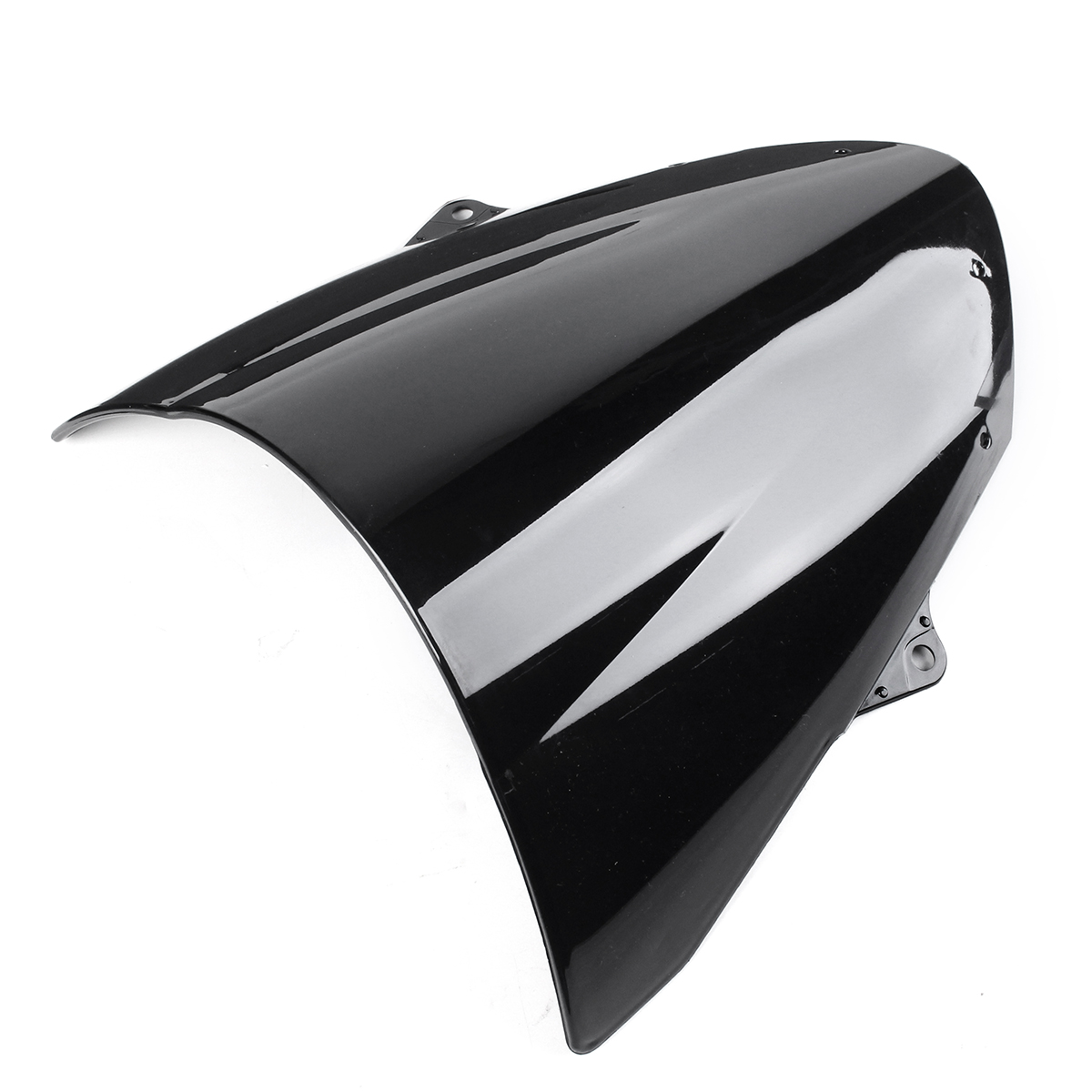Motorcycle-Black-Windshield-WindScreen-For-Kawasaki-ZX6R-09-14-ZX10R-08-10-1318016