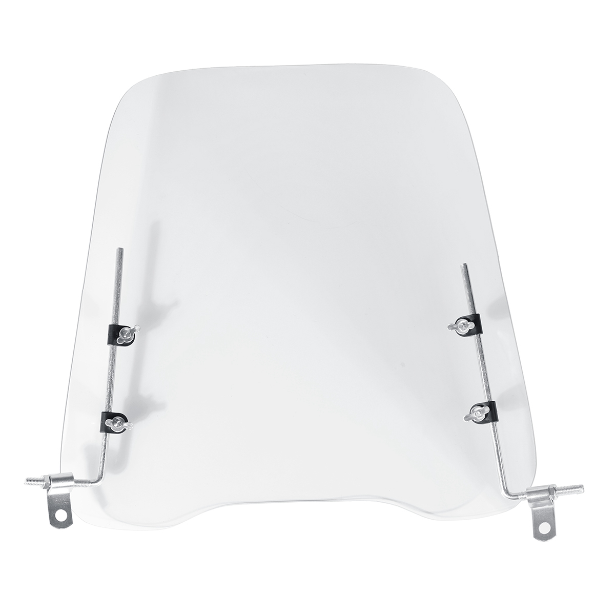 Motorcycle-Clear-Windshield-Deflector-Universal-Scooter-Windscreen-3mm-Thick-1520808