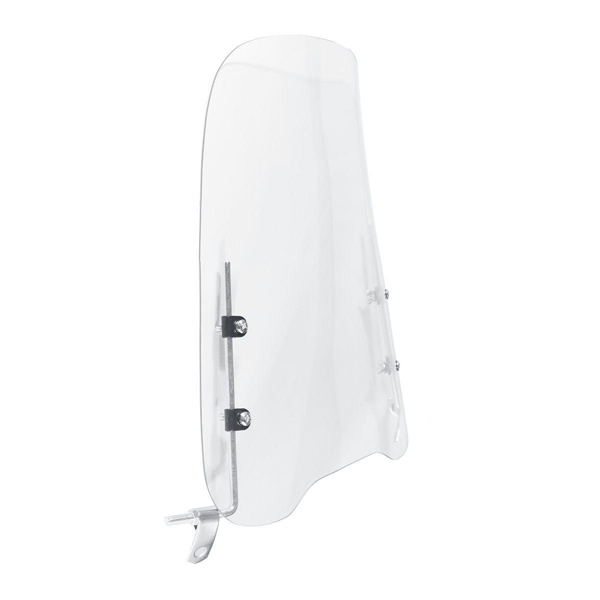 Motorcycle-Clear-Windshield-Deflector-Universal-Scooter-Windscreen-3mm-Thick-1520808