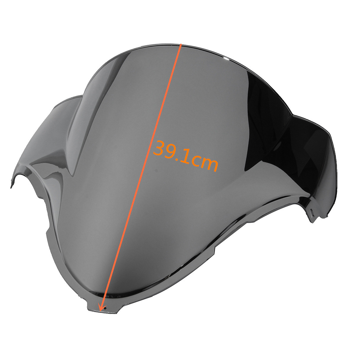 Motorcycle-Wind-Shield-For-Suzuki-GSXR-1300-Hayab-TransparentChrome-1142926