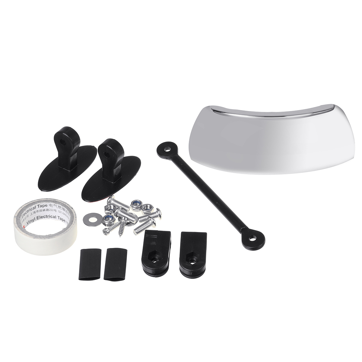 Motorcycle-Windshield-180deg-Safety-Mirror-Wide-Angle-Spherical-Fits-For-BMW-For-Honda-1722984