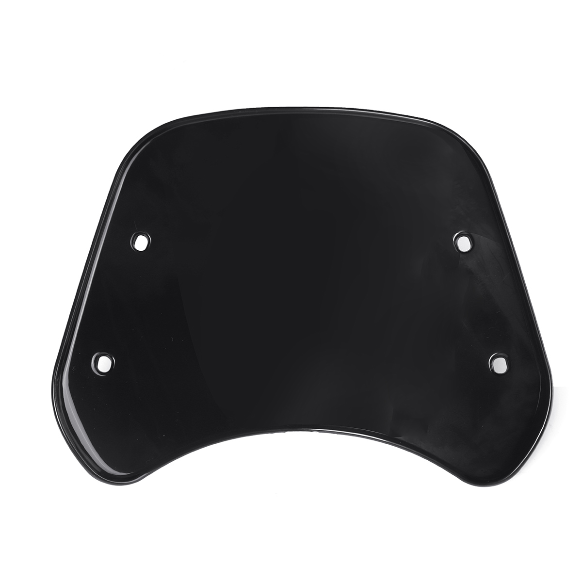 Motorcycle-Windshield-Wind-Deflector-57quot-Headlight-Windscreen-For-Honda-Yamaha-1766565