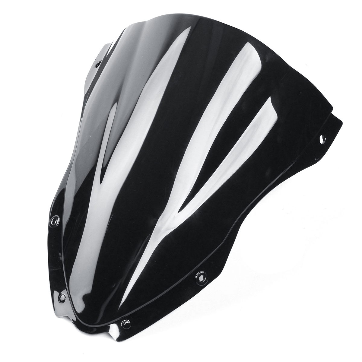 Motorcycle-Windshield-Windscreen-Double-Bubble-Wind-Deflector-For-Kawasaki-ZX-10R-2016-2017-1318031