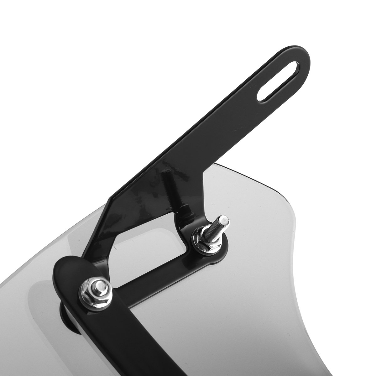 Universal-5-7-Smoke-Round-Headlight-Front-Fairing-Motorcycle-Windshield-Windscreen-With-LED-1718146