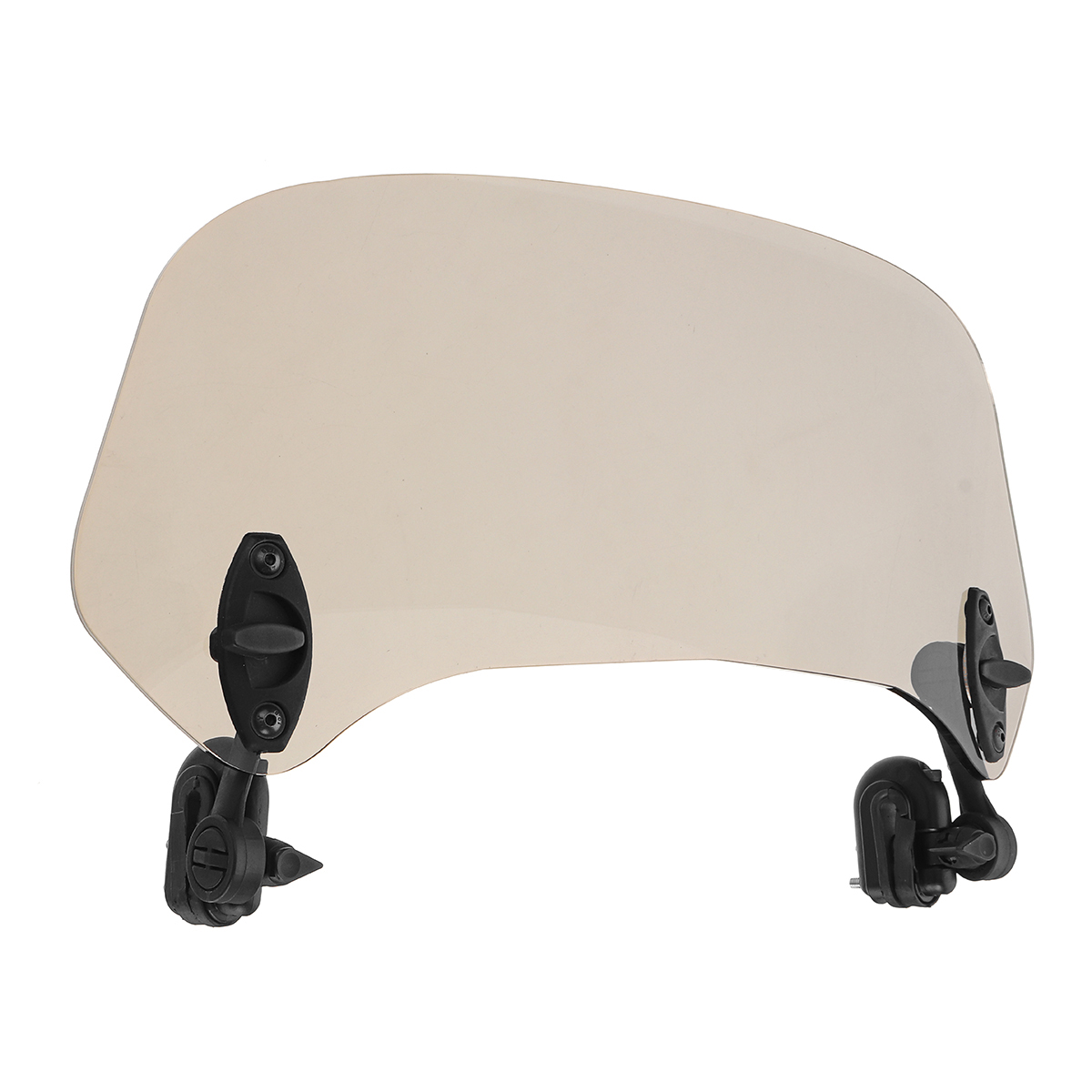 Universal-Adjustable-Clip-On-Brown-Windshield-Extension-Spoiler-Wind-Big-Windscreen-Deflector-For-Mo-1435561
