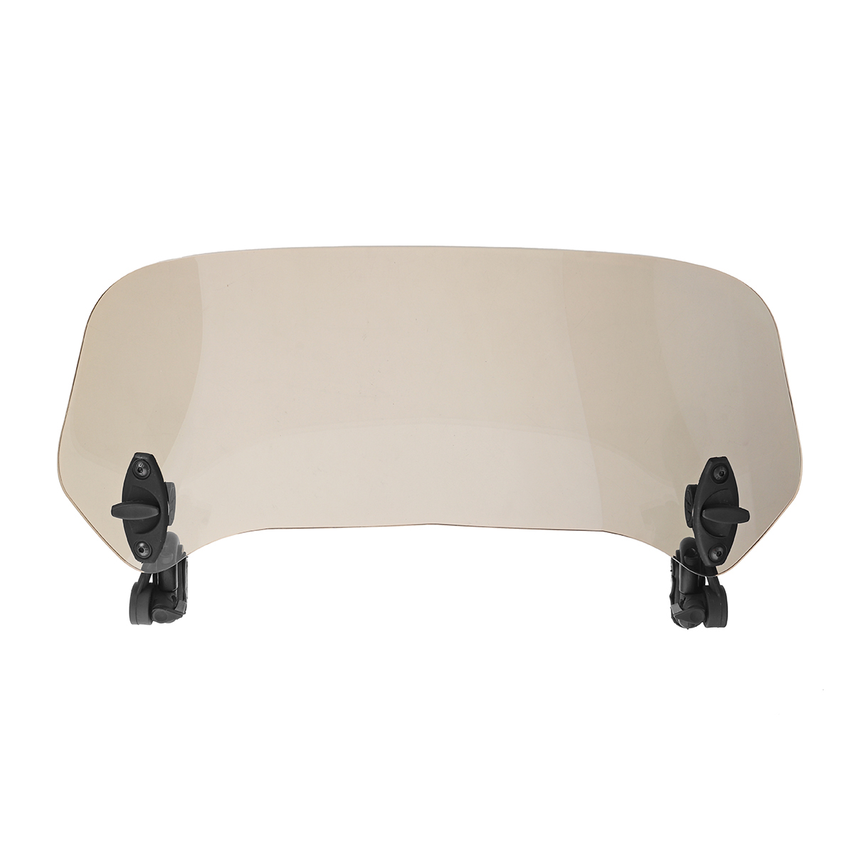 Universal-Adjustable-Clip-On-Brown-Windshield-Extension-Spoiler-Wind-Big-Windscreen-Deflector-For-Mo-1435561