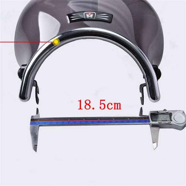 Universal-Motorcycle-Wind-Shield-Windscreedn-Round-Lights-Street-Bike-Glass-1115133