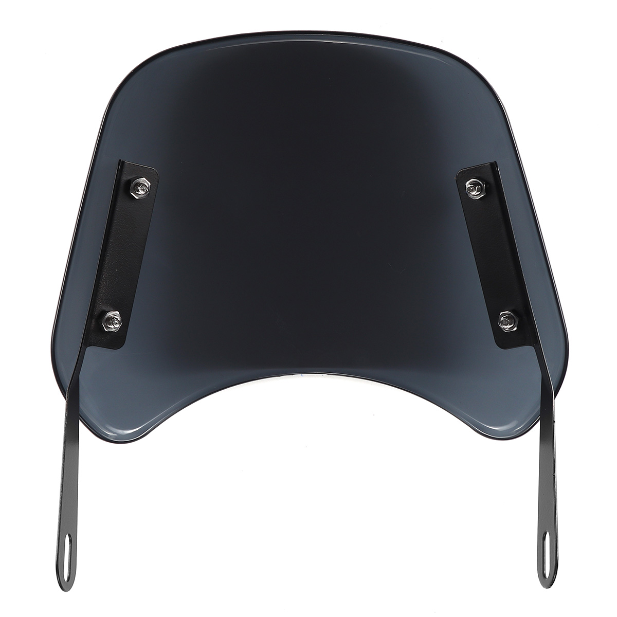 Universal-Motorcycle-Windshield-5-7quot-Windscreen-For-HondaYamahaKawasakiSuzuki-1735303