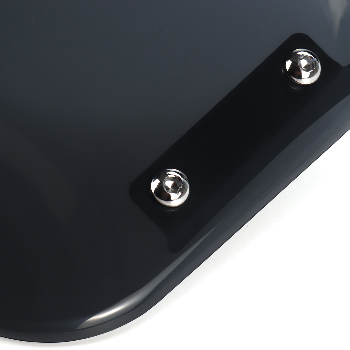 Universal-Motorcycle-Windshield-5-7quot-Windscreen-For-HondaYamahaKawasakiSuzuki-1735303