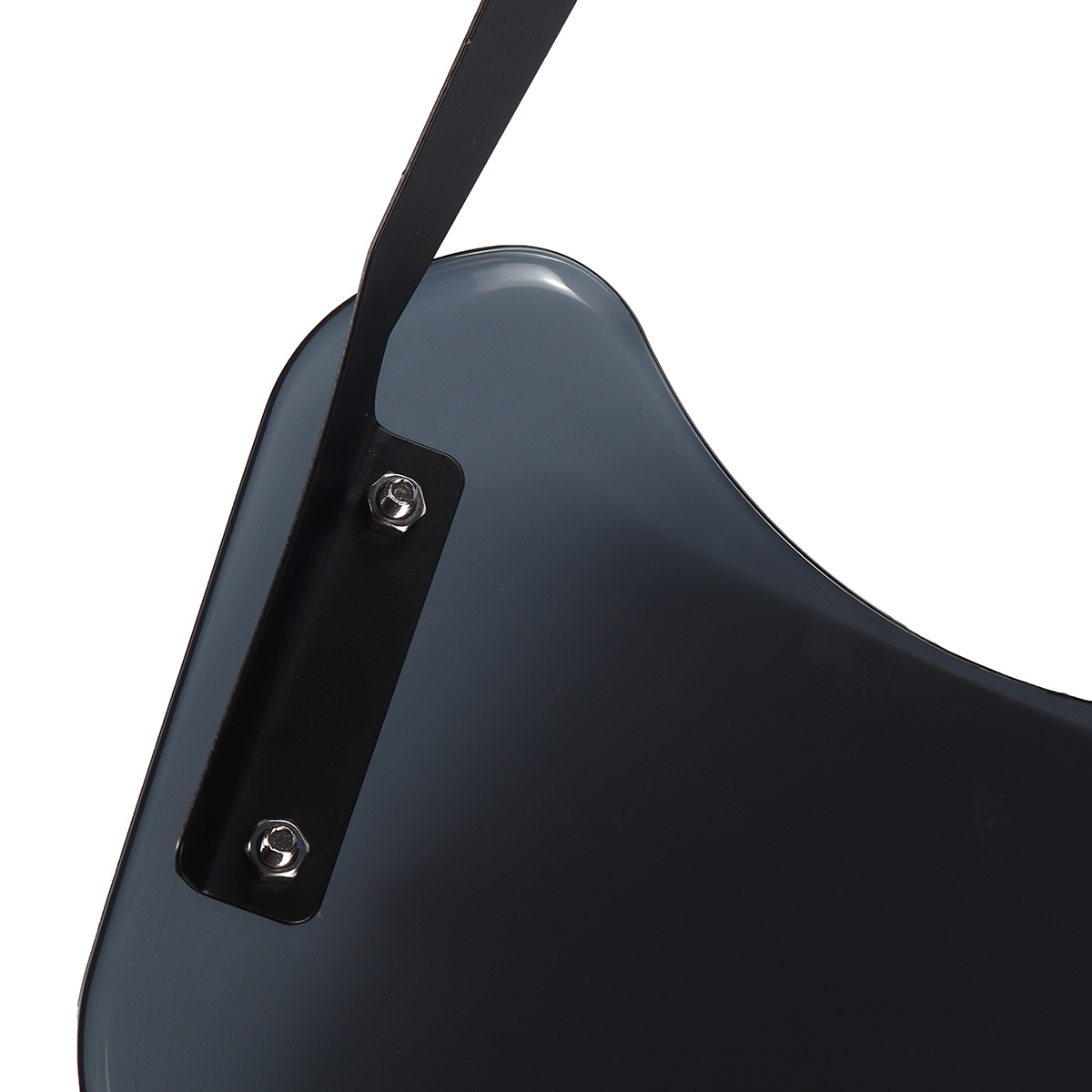 Universal-Motorcycle-Windshield-5-7quot-Windscreen-For-HondaYamahaKawasakiSuzuki-1735303