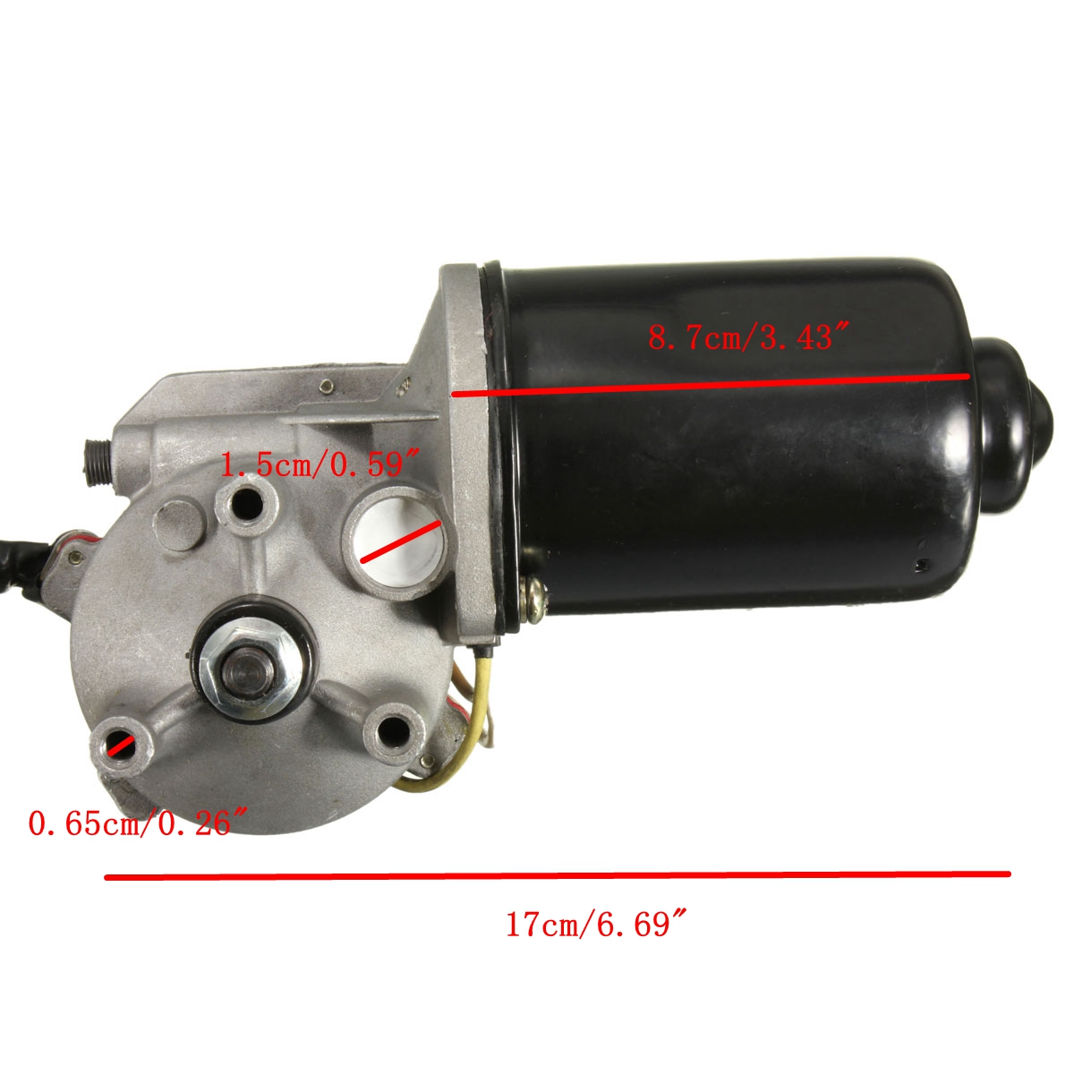 Black-Front-Wiper-Windscreen-Motor-For-Vauxhall-ASTRA-G-Mk4-98-04-23000826-1016144