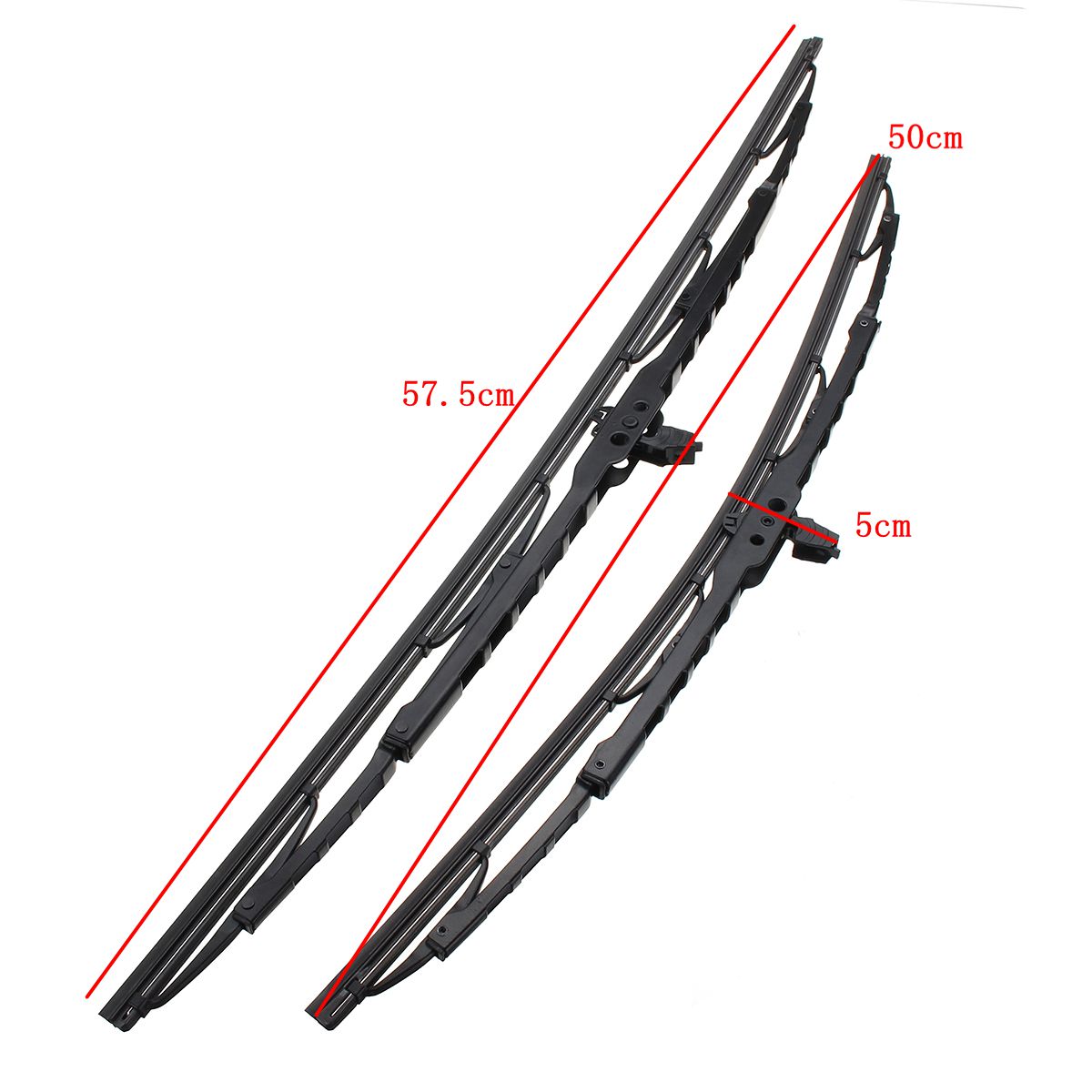 Car-Front-Pair-Metal-Frames-Windscreen-Wiper-Blades-For-BMW-series3-E46-1998-2006-1221146