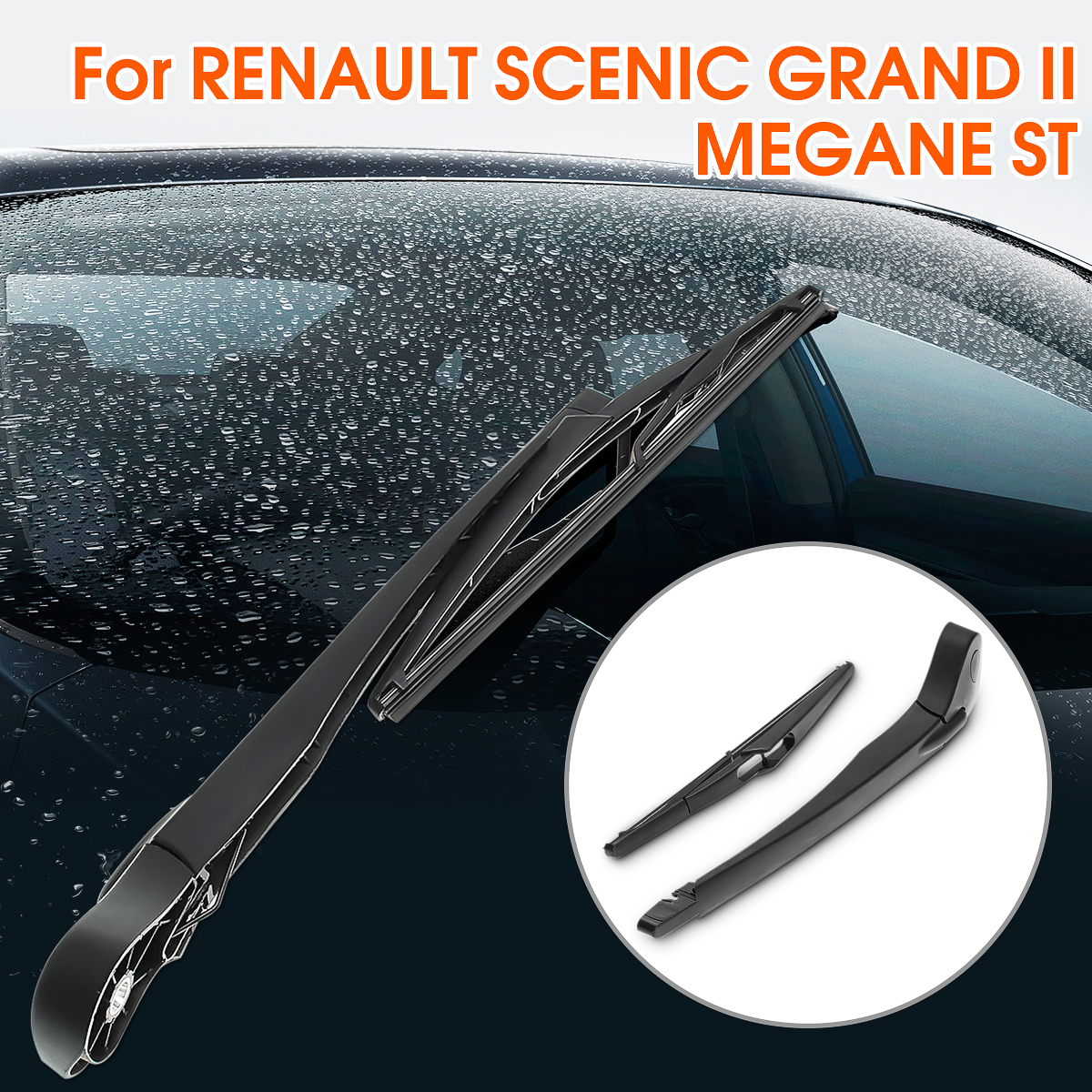 Car-Rear-Window-Windshield-Windscreen-Wiper-Arm-Blade-for-RENAULT-SCENIC-GRAND-II-MEGANE-ST-1541667