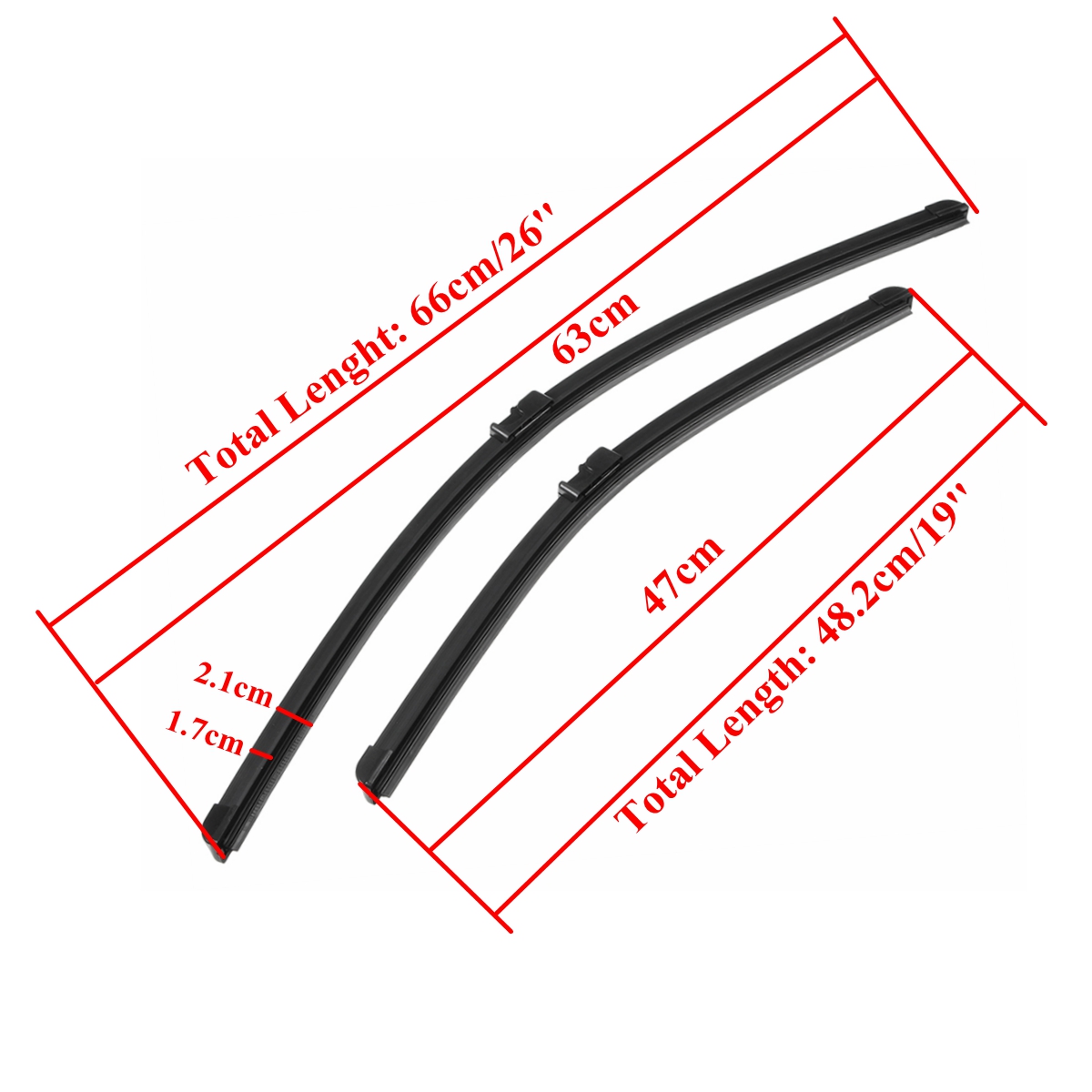 Pair-Front-Windscreen-Wiper-Blades-Right-Driver-For-Ford-Focus-C-MAX-2003-2010-1132671