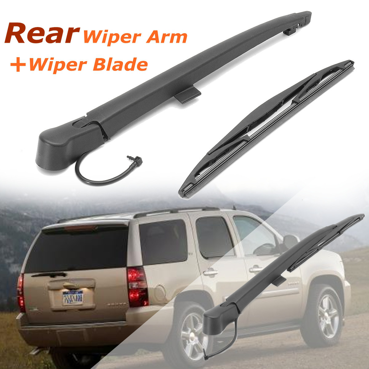 Rear-Window-Wiper-Arm--Blade-For-2007-2013-Chevrolet-Tahoe-Suburban-2500-1500-1153515
