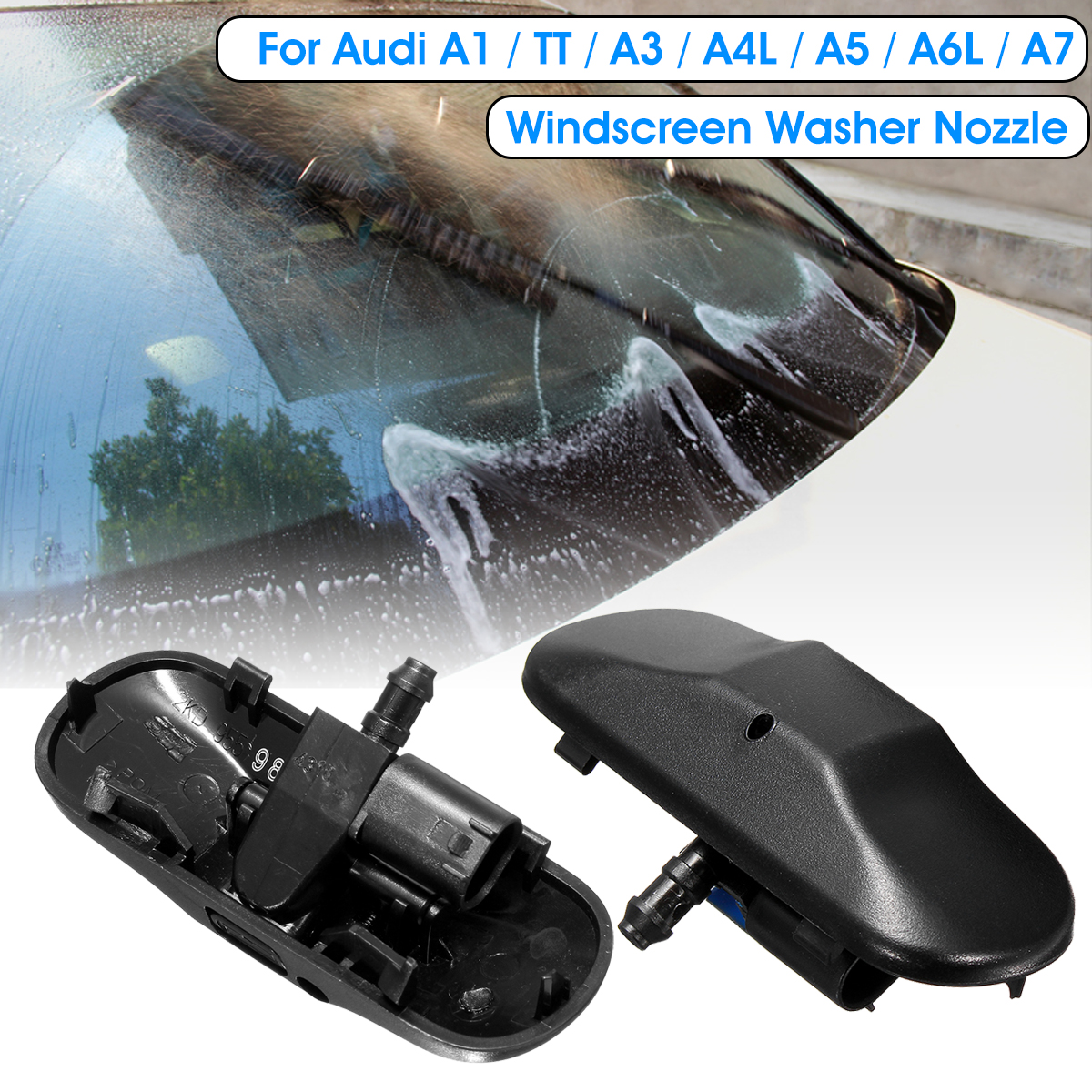 Windshield-Wiper-Water-Spray-Jet-Washer-Nozzle-For-Audi-A1-A3-A4L-A5-A6L-A7-1424791