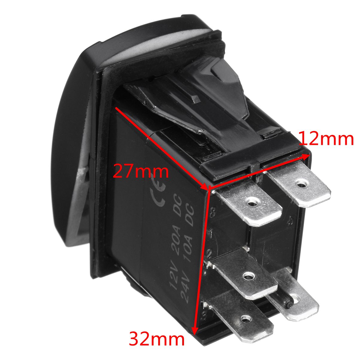 12V-40A-LED-Fog-Light-Wiring-Harness-Laser-Rocker-Switch-Relay-Fuse-Kit-1052257