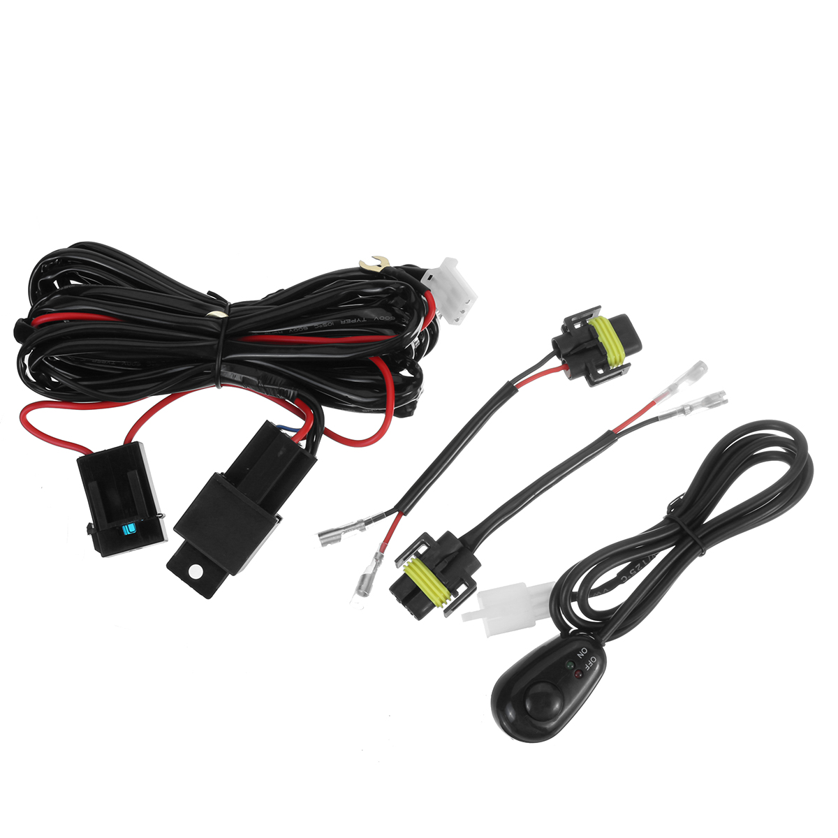 12V-Fog-Light-Wiring-Harness-Kit-For-Chevy-Silverado-25002500HD3500HD-07-14-1693100