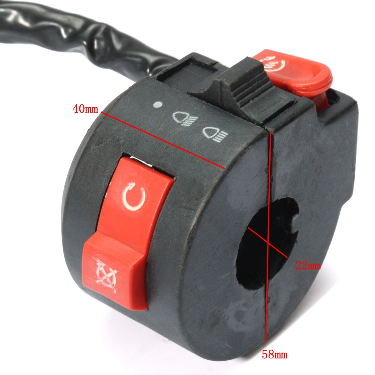 50cc-70cc-90cc-110cc-CDI-Wire-Harness-Assembly-Wiring-Kit-Electric-Start-ATV-QUAD-1796901