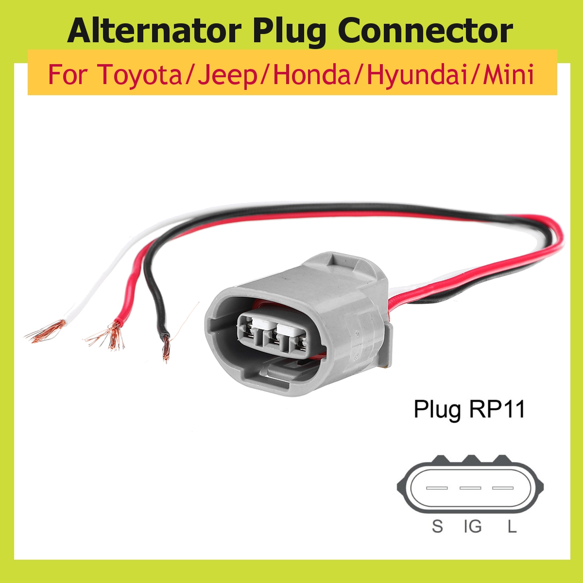 Alternator-Plug-Hole-Connector-For-ToyotaJeepHondaHyundaiMini-1556109