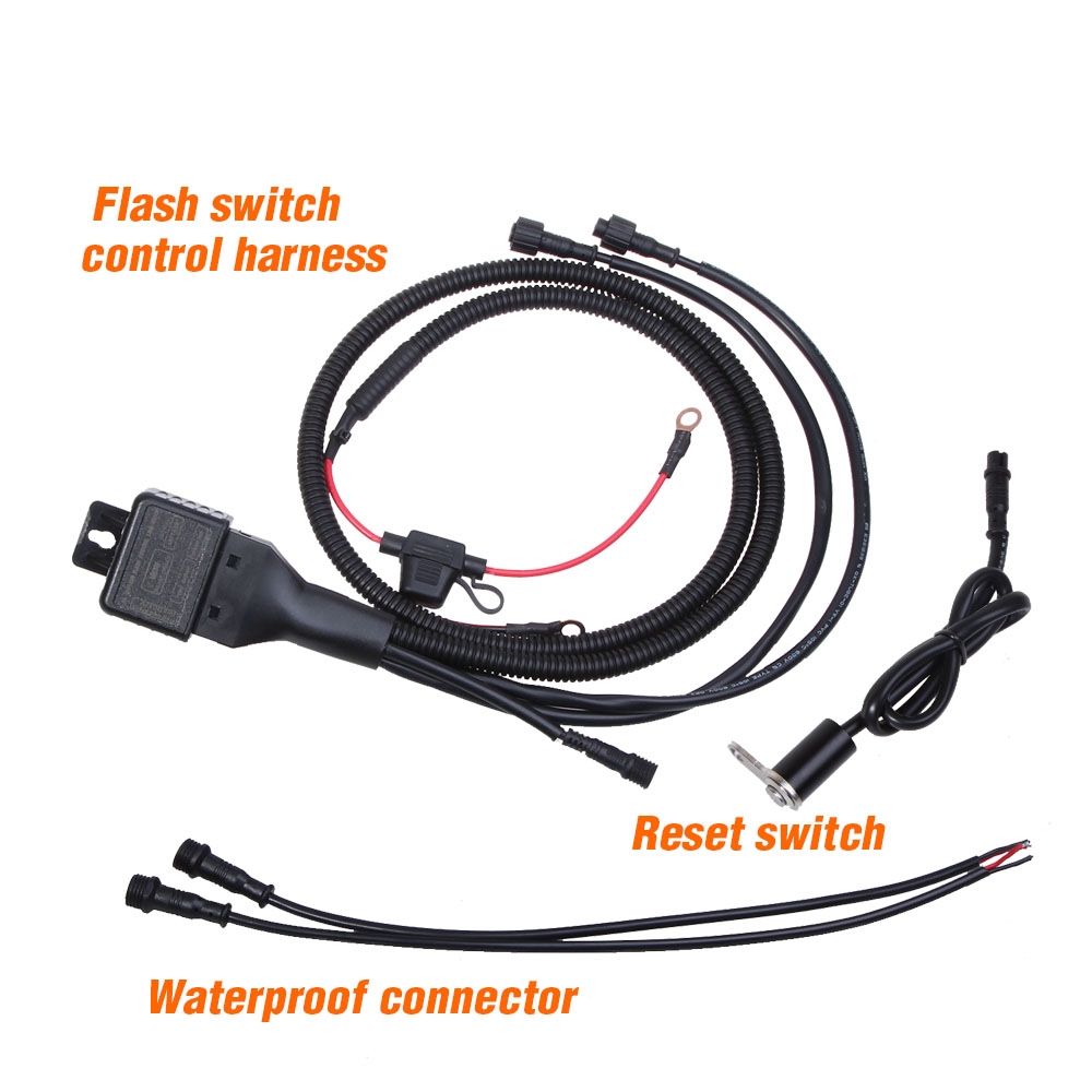 BOSMAA-MK5W-12V-10A-Motorcycle-Light-Reset-Switch-Waterproof-Wiring-Harness-Flash-Control-Line-Group-1411603