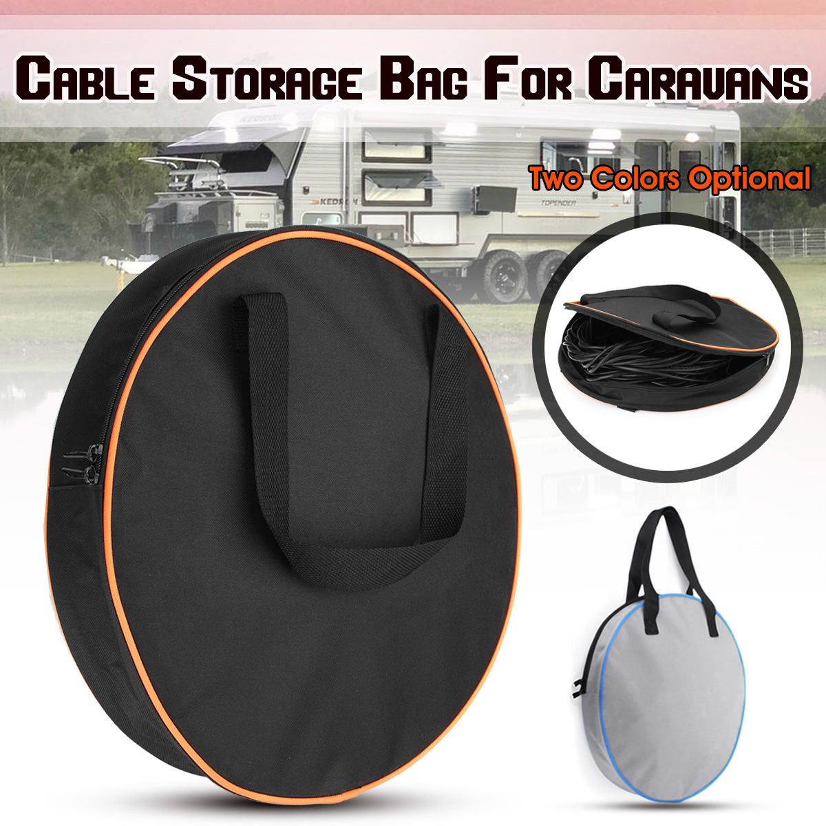 Heavy-Duty-Cable-Wiring-Storage-Bag-Case-Caravans-Hook-Up-Motorhome-Gardening-1626505
